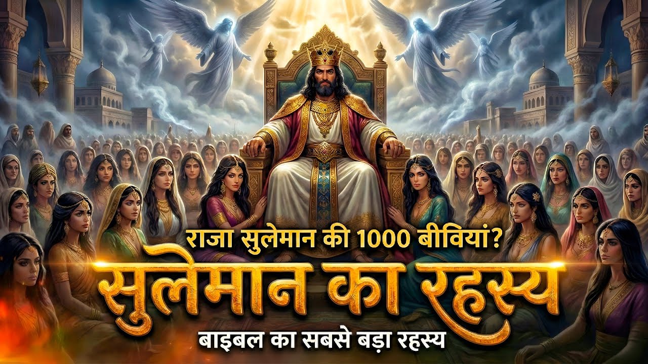 राजा सुलेमान ने 1000 शादियां क्यों की? असली सच जानकर हैरान रह जाएंगे! | True Biblical Story