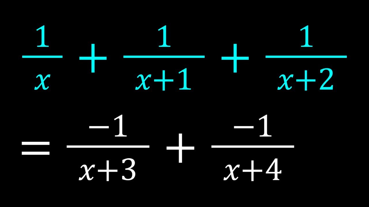 A Rational Equation from Math Olympiads | Russia