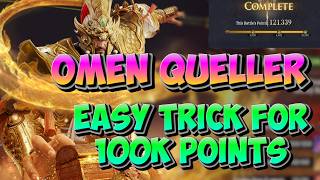 Omen Queller - Easy Tips &amp; Tricks for Maximum Damage &amp; My 121K Run Showcase | Watcher Of Realms
