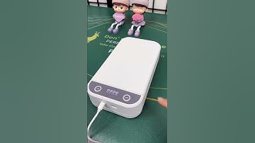 Phone disinfection box#Ultraviolet light kills bacteria.The bactericidal rate is 99.99%😱#MINICASA