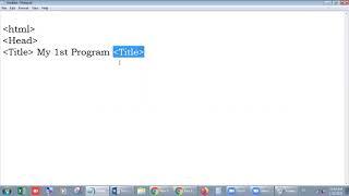 TCS Introduction to HTML 5