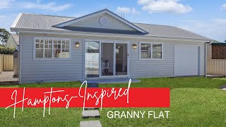 Explore this Recently Completed Two-Bedroom Hamptons-Inspired Granny Flat