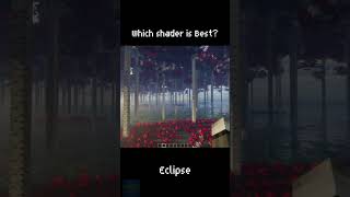 THE BEST SHADERS FOR MINECRAFT #minecraft