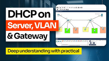DHCP LAB Configuration with Server & Router | CCNA Full Course in Hindi #techgurumanjit #ccna