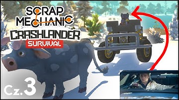 ZMOTORYZOWAŁEM SIĘ - Scrap Mechanic Crashlander cz.3