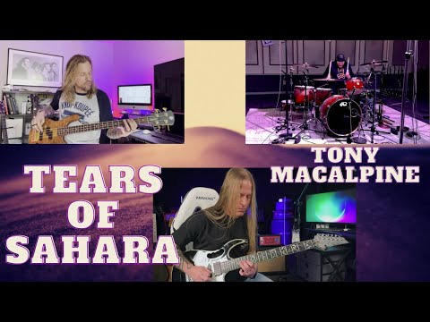 Tears of Sahara by Tony MacAlpine - Cover Song/Collaboration Video