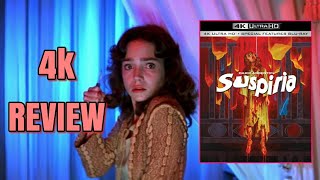 SUSPIRIA (1977) 4K Ultra HD BLURAY REVIEW