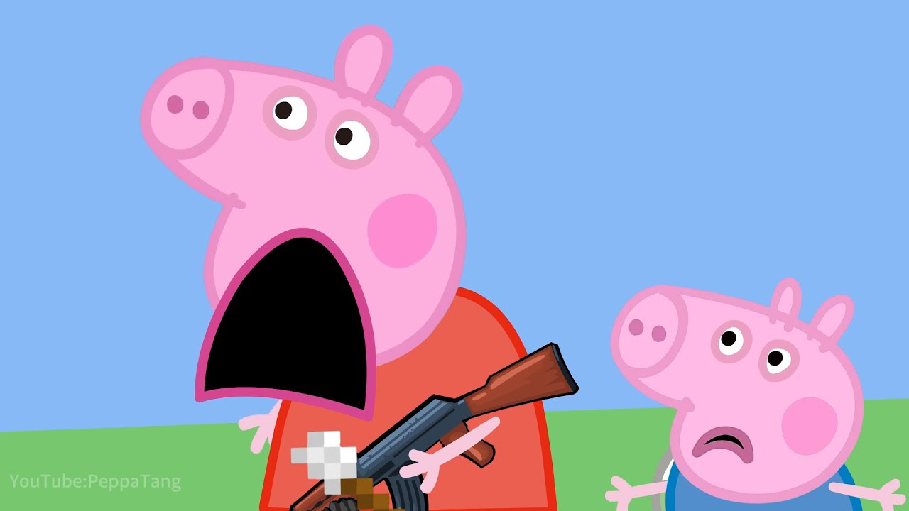 Peppa Pig vs Zombies in minecraft - All Part 14