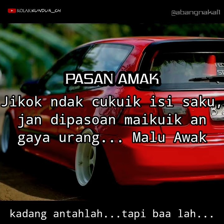 STORY WA MINANG TERBARU 2020 || STORY WA MINANG 30 DETIK