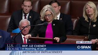 Rep. Cheney Calls For Manual Roll Call Vote On Articles Of Impeachment