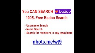 Search badoo username Namechk