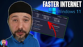 ☑️ increase download and upload speed on windows 11