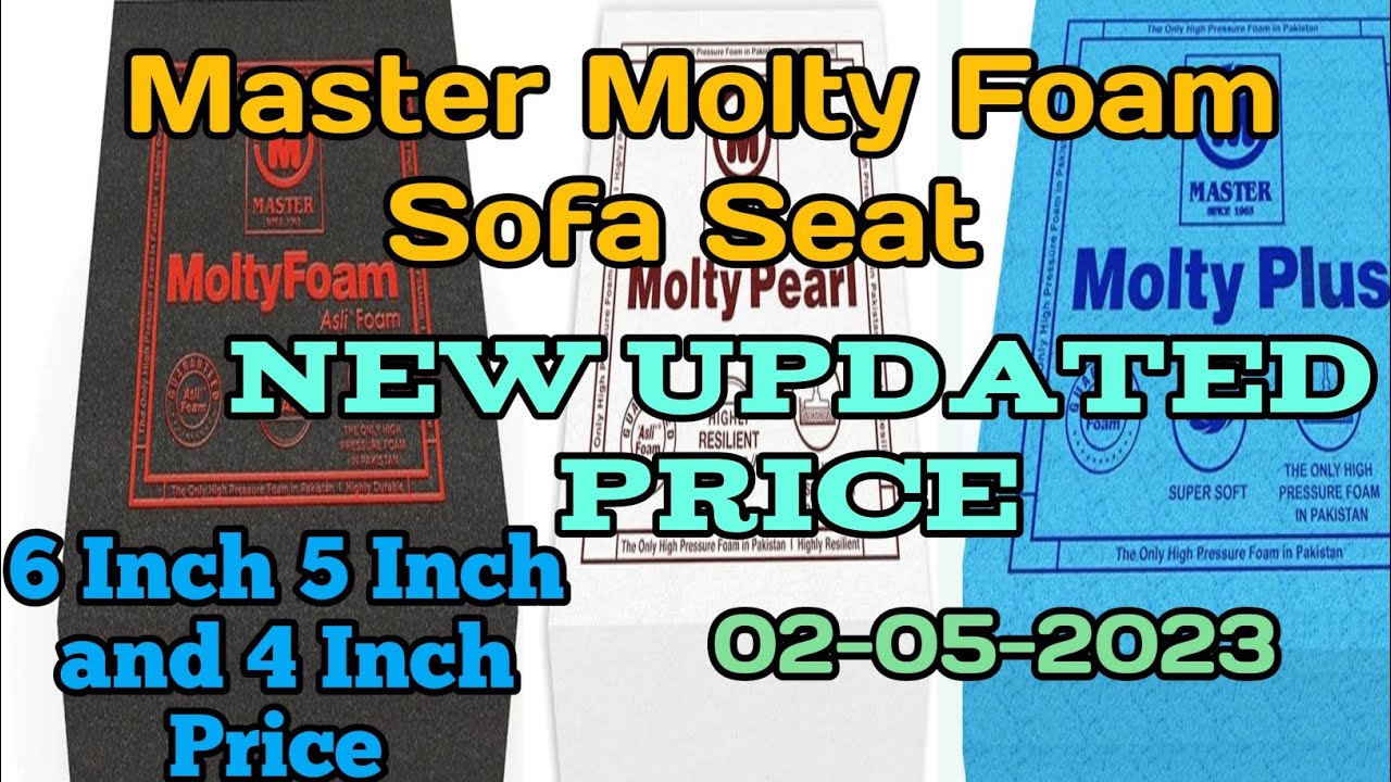 Master Molty Foam Sofa Seat New Updated Price Full Details Video