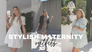 Stylish Maternity Outfits | 6 Months Pregnant Style Non- Maternity Clothes for the Bump