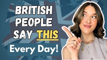 British People Really Say This Every Day! 🇬🇧 (Slang + Idioms English Lesson)