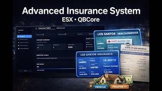 Insurance and Registration System FiveM Script | ESX, Qb-Core