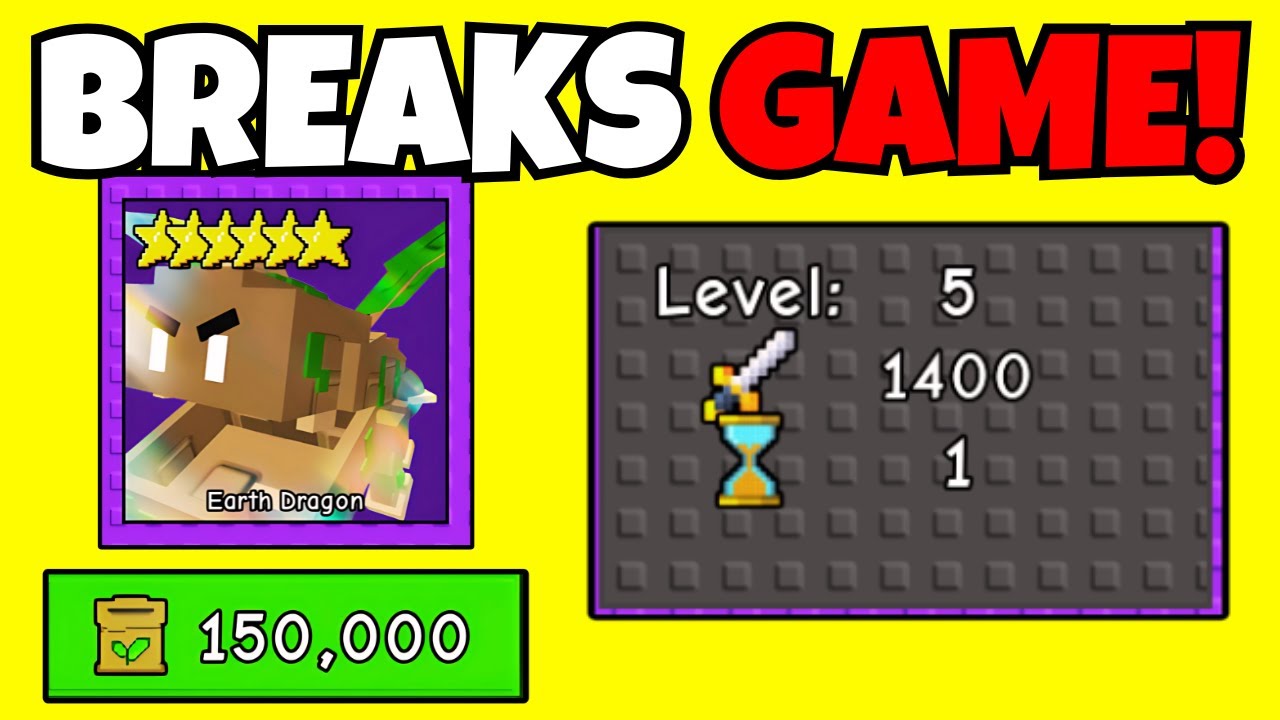 The EARTH DRAGON SHOWCASE In Garden Tower Defense!