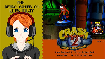 Crash Bandicoot 2: Cortex Strikes Back (PS1) - Level 25B - Spaced Out: Multicolour Gem Path