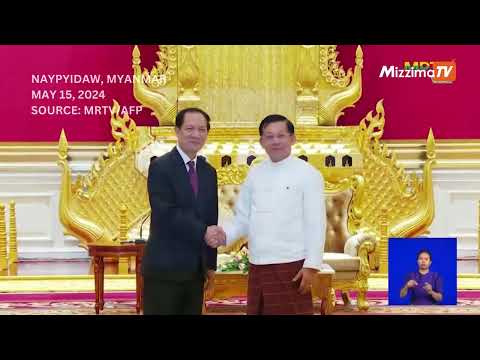 Top ASEAN officials meet Myanmar junta chief for 'co-operation' talks