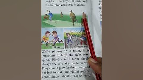 Class 3EVS Chapter-4 Let us play.