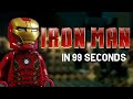 Iron Man in 99 Seconds | Lego Marvel Stop Motion