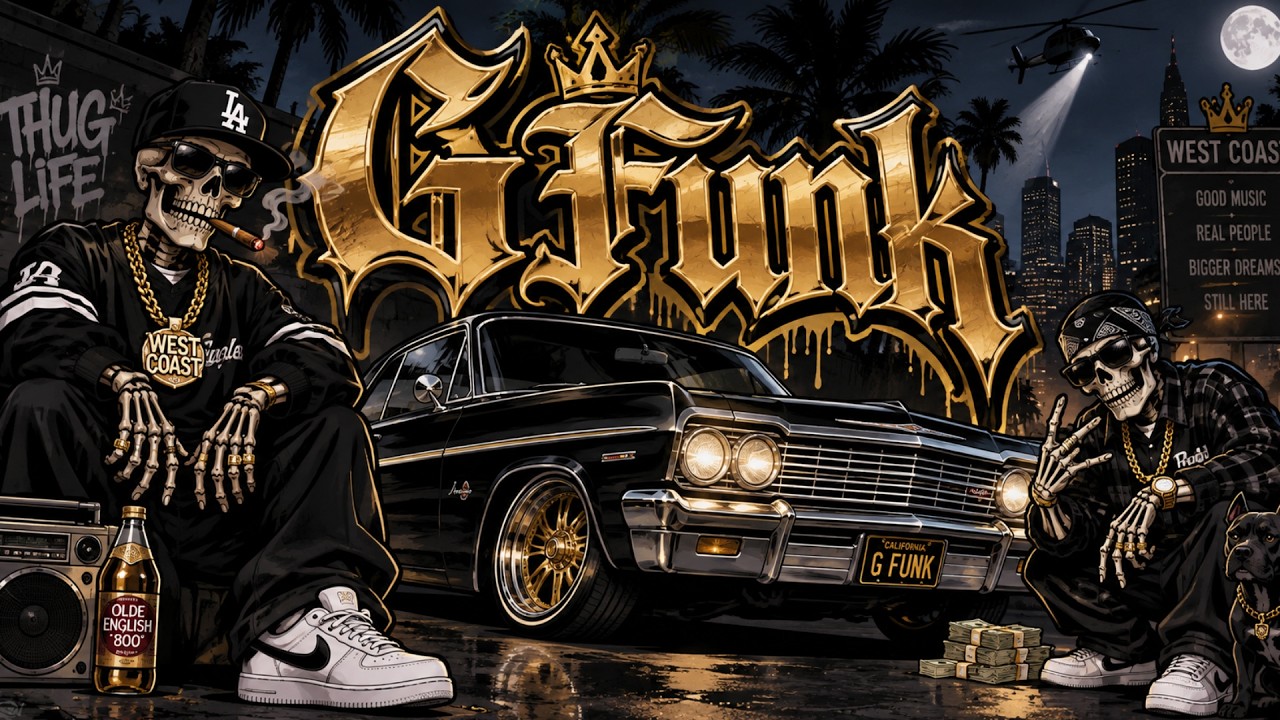 Golden Era 90s G-Funk 🔥 Best West Coast Hip Hop Mix | 2Pac, Snoop