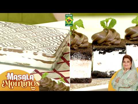 Chocolate Velvet Cream, Creamy Mocha Choco Delight | Shireen Anwar | Masala Mornings | 22 Sept 26