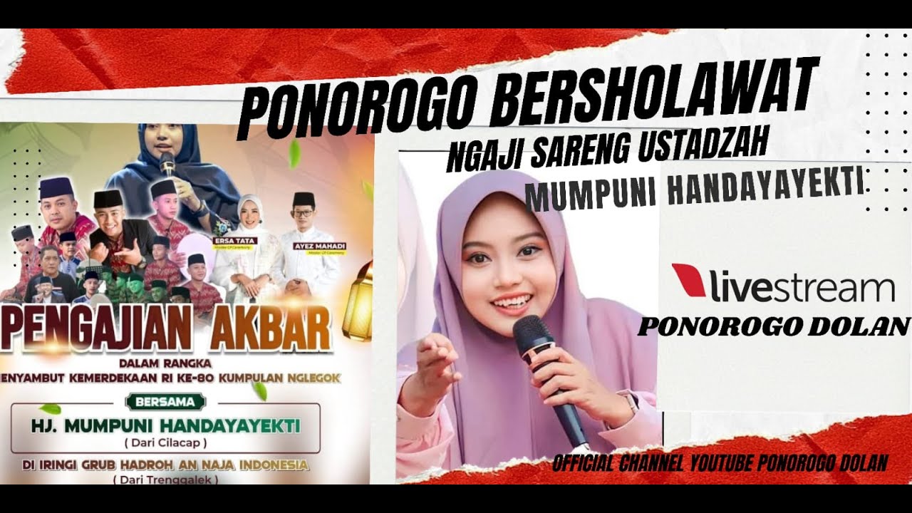 🔴 LIVE MUMPUNI HANDAYAYEKTI DS.KORI ,SAWOO PONOROGO #mumpuni #mafiasholawat