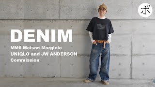 【MM6 Maison Margiela】神デニム３本【UNIQLO and JW ANDERSON】
