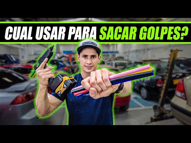 TIPOS DE SILICONA PARA REPARAR GOLPES SIN PINTAR