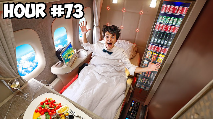 100 HOURS AROUND THE WORLD IN FIRST CLASS!!