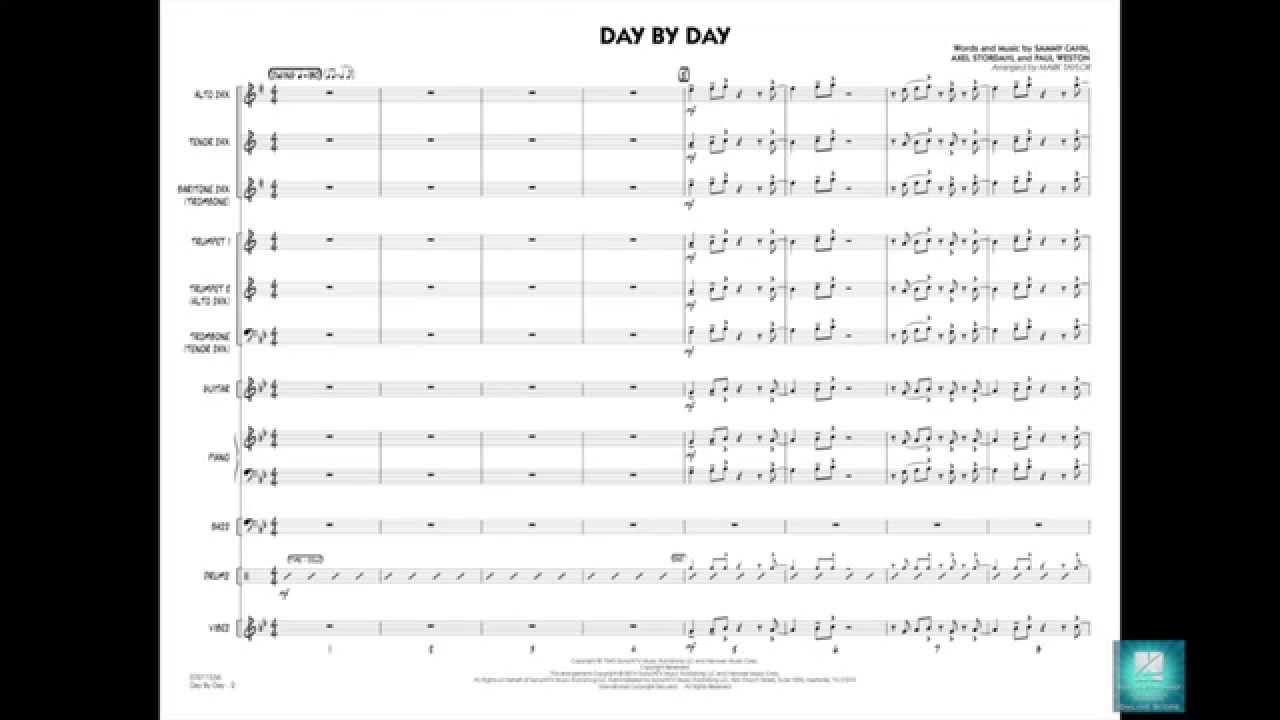 Day By Day arranged by Mark Taylor