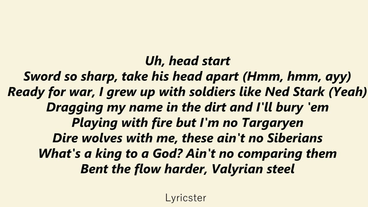 A$AP Rocky & Joey Bada$$ - Too Many Gods - Lyrics