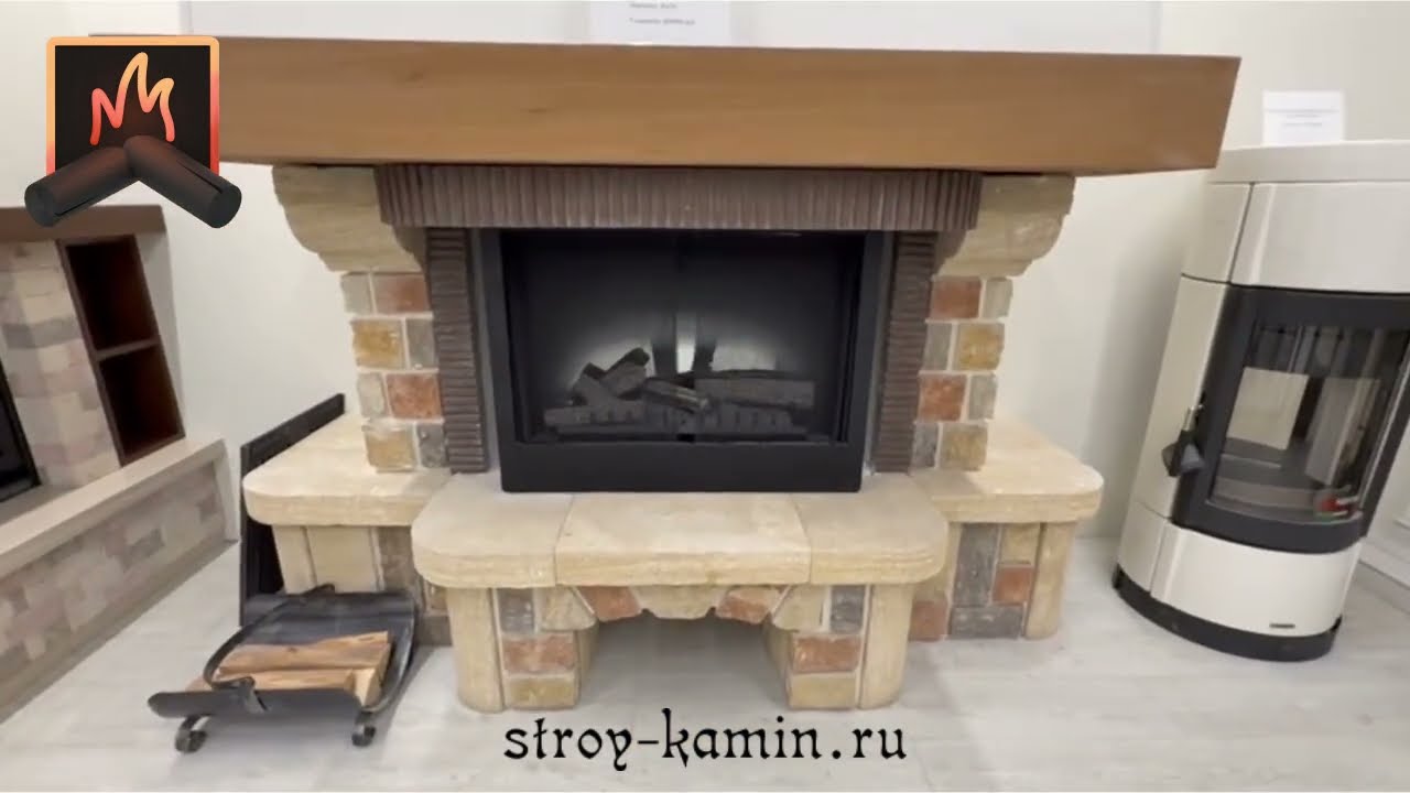 Новый салон каминов и печей компании Строй-Камин на Ленинской Слободе 19, в Москве