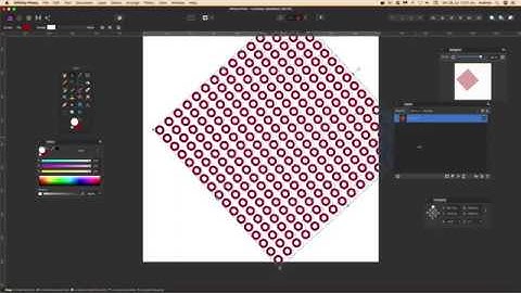 Create Quick Grid Made Of Shapes In Affinity Photo | How To Tutorial | Graphicxtras