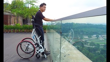 Leo II - Fully Manual Standing Wheelchair