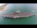 USS Saratoga Ends Final Voyage at the Port of Brownsville