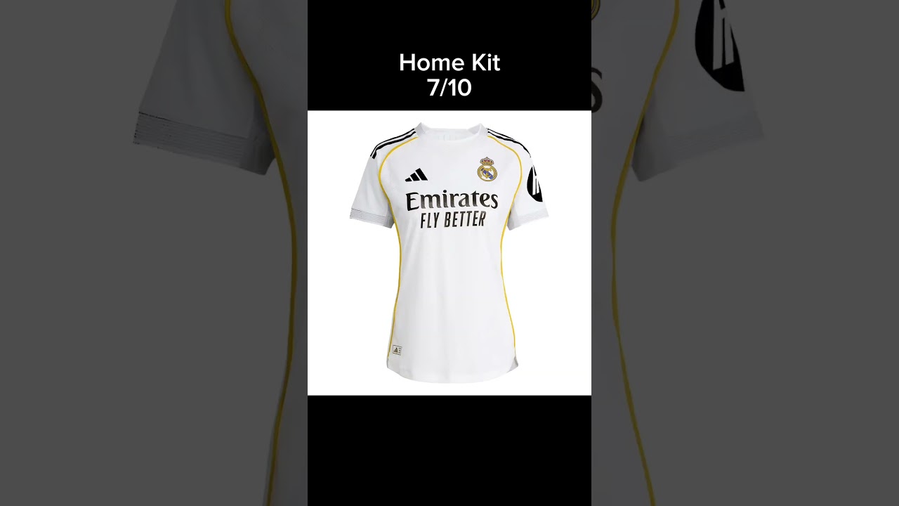 Rating 25/26 Kits (Part 1) -Real Madrid 