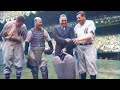 4k 60fps colorized 1942 armynavy game babe ruth vs walter johnson babe final hr in yankee stadium