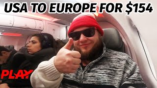 ✈️ I TOOK THE CHEAPEST FLIGHT TO NETHERLANDS | Play Airlines Review