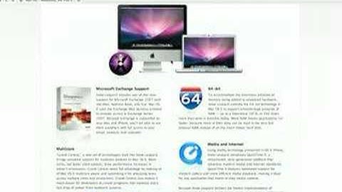 Mac OS X Snow Leopard (Sneek Peek)