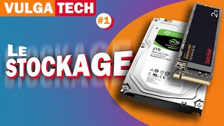 DISQUE DUR : C’est quoi un HDD, SSD, M2, SSHD, EMMC ? [VulgaTech #1]