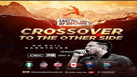 CROSSOVER TO THE OTHER SIDE//NO EVIL CARRYOVER  [DAY 2] || NSPPD || 23RD DECEMBER 2025