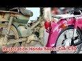 Honda Super Cub C50 Frame Restoration | Will It Run After 52 Years?