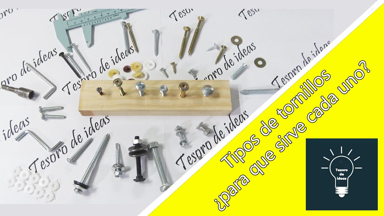 Tipos de tornillos