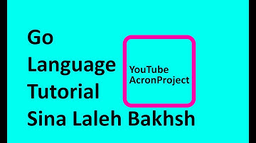 1-Introduction Golang قسمت اول آموزش گولنگ