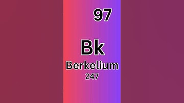 Berkelium!