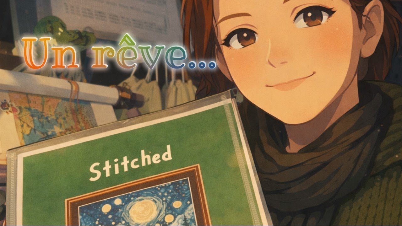 JE L'AVAIS OUBLIÉE 😁#crossstitch#5stitch 