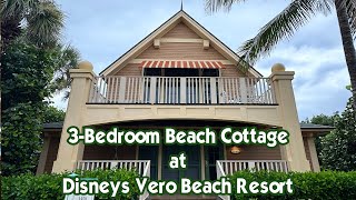 DISNEY'S VERO BEACH COTTAGE  | Incredible Room Tour of a Beach Cottage at Disney's Vero Beach Resort