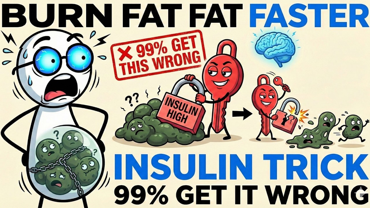 Burn Fat Faster With This INSULIN TRICK (99% Get It Wrong)